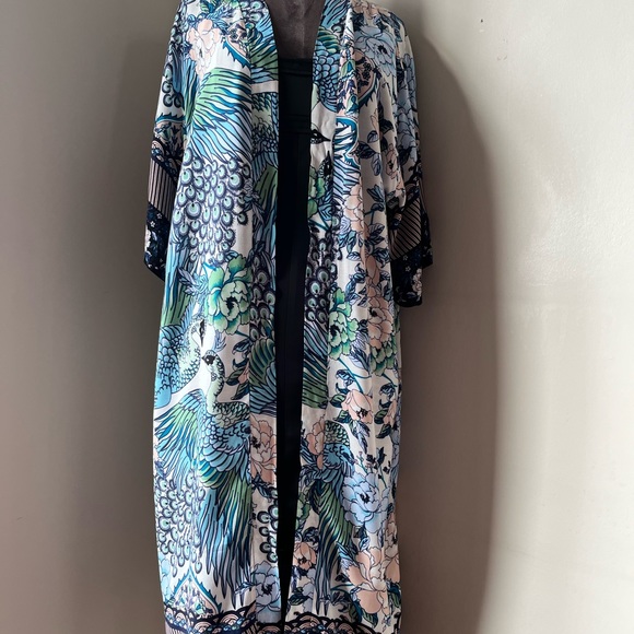 Peacock Robe L/XL - Picture 9 of 10